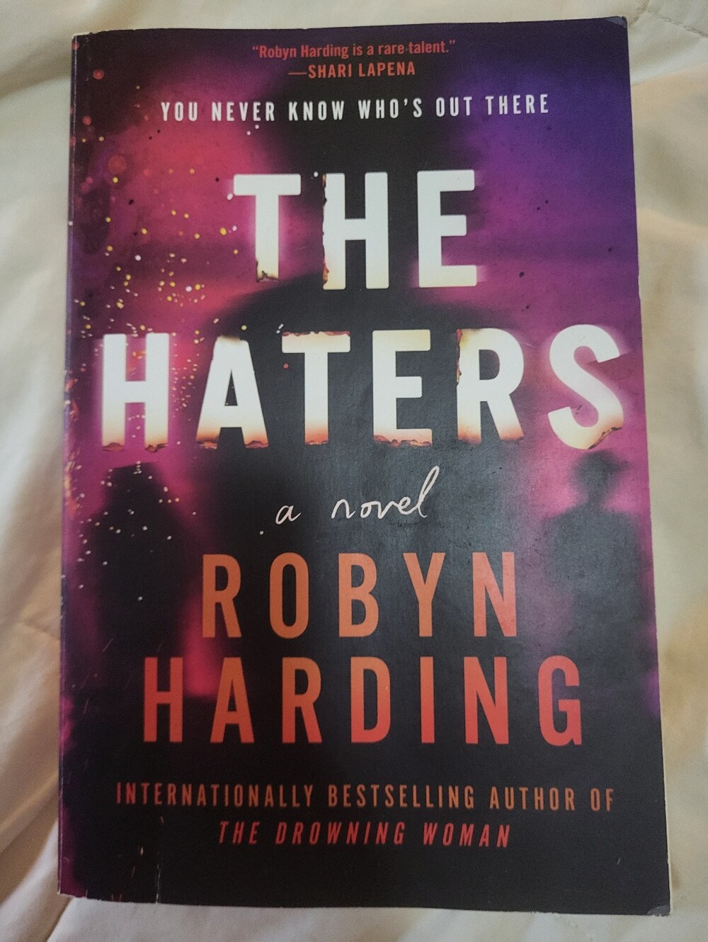 2/$15 - Book - The Haters by Robyn Harding